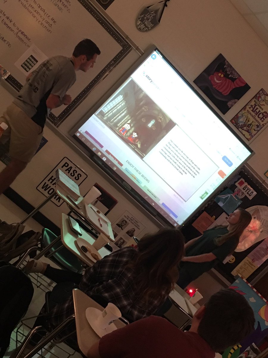 CHS_Warriors's tweet photo. We ❤️ seeing great teaching and learning going on at CHS! AP Euro students are turning their study of religious wars in bedtime stories! #everystudenteveryday https://t.co/AGfA66l9kz