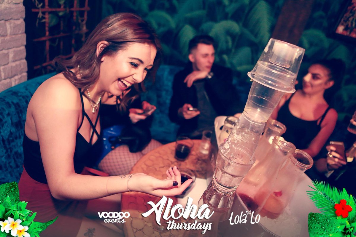 AlohaThursdays's tweet photo. Did someone say it’s £1.50 jagabombs tonight at @LolaLoMCR ? 👀 https://t.co/kPp0ciKPc1