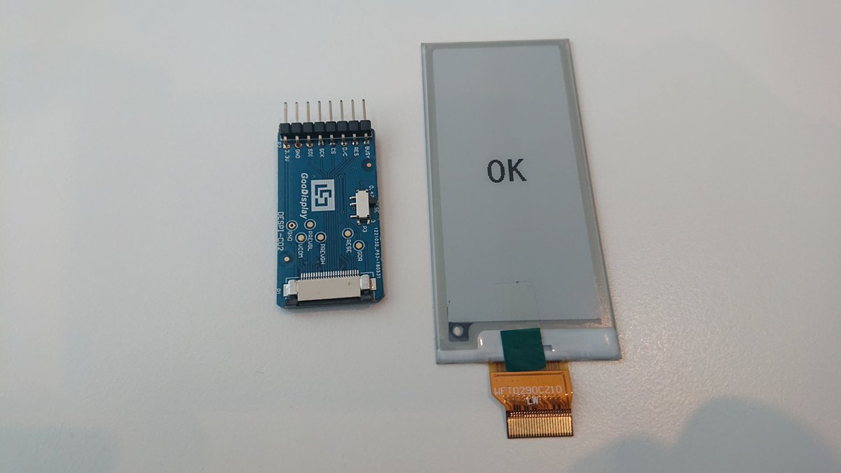 EnJens's tweet image. E-inks have arrived! Now to find a project :D