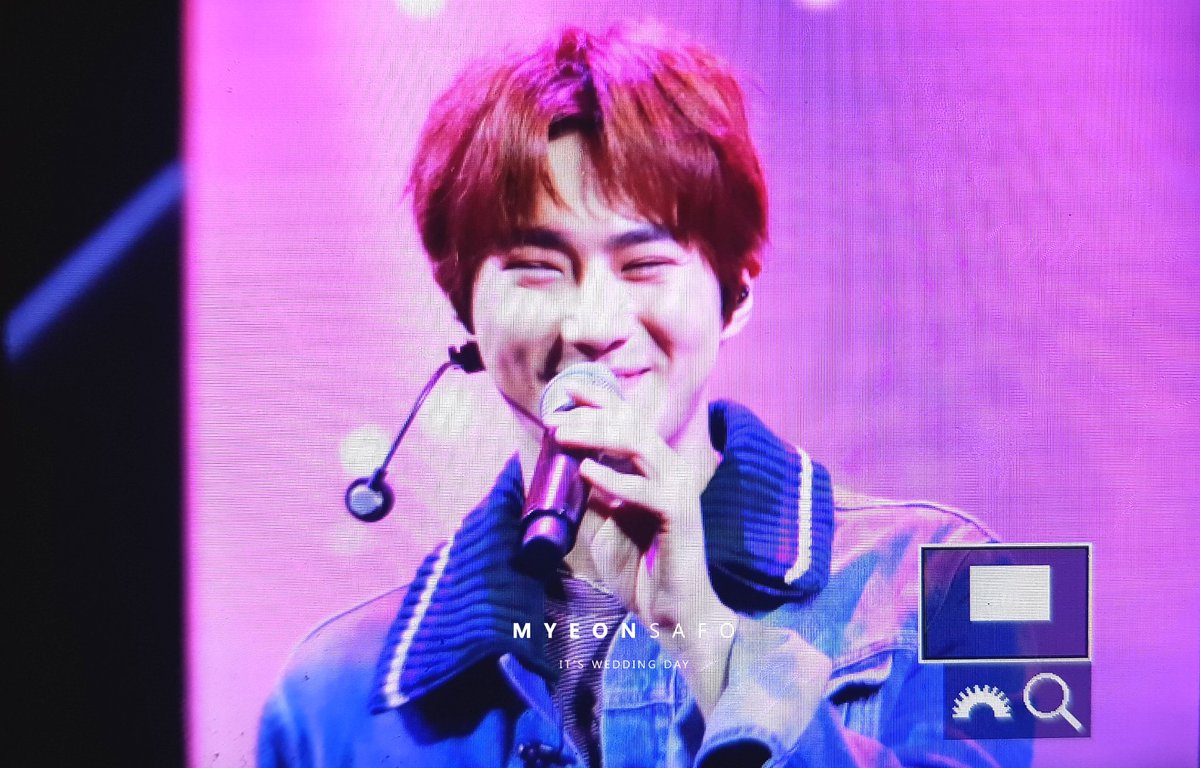 MYEONSAFO's tweet photo. 180927 코리아세일페스타 #수호 #SUHO
방글방글😆😆 https://t.co/QX96RtmCRt