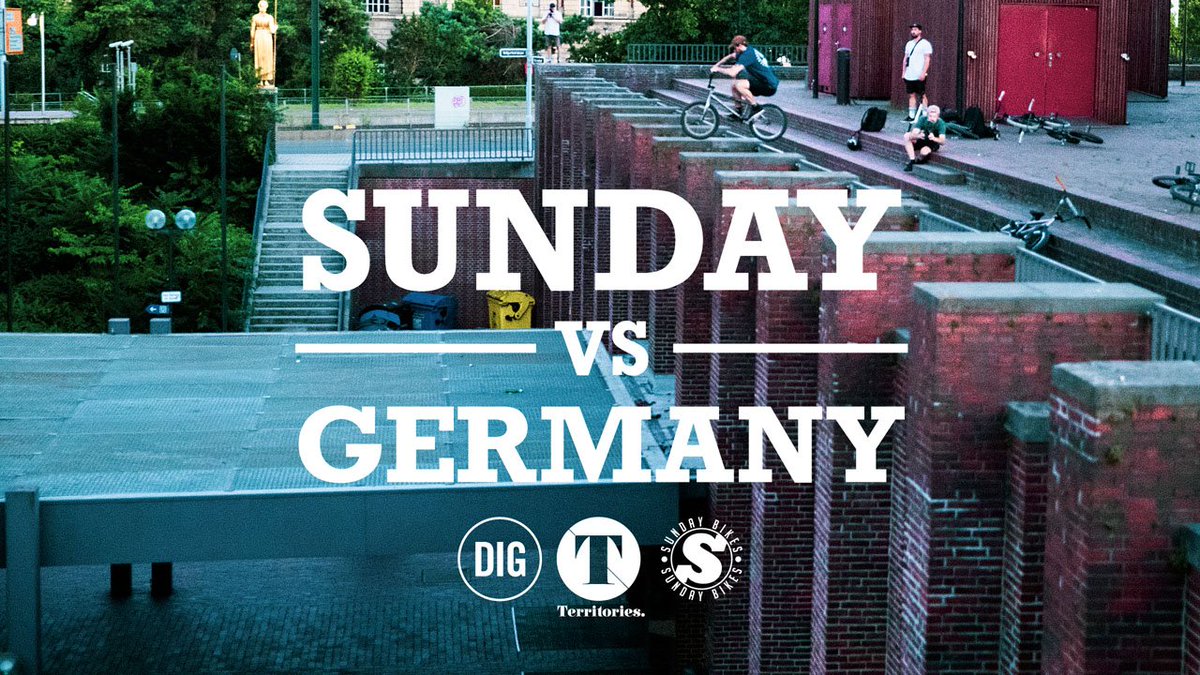 DIG Territories #3 - SUNDAY vs Germany. 12 minutes of prime bratwurst from   <a href="/sundaybikes/">sundaybikes</a> digbmx.com/videos/dig-ter…