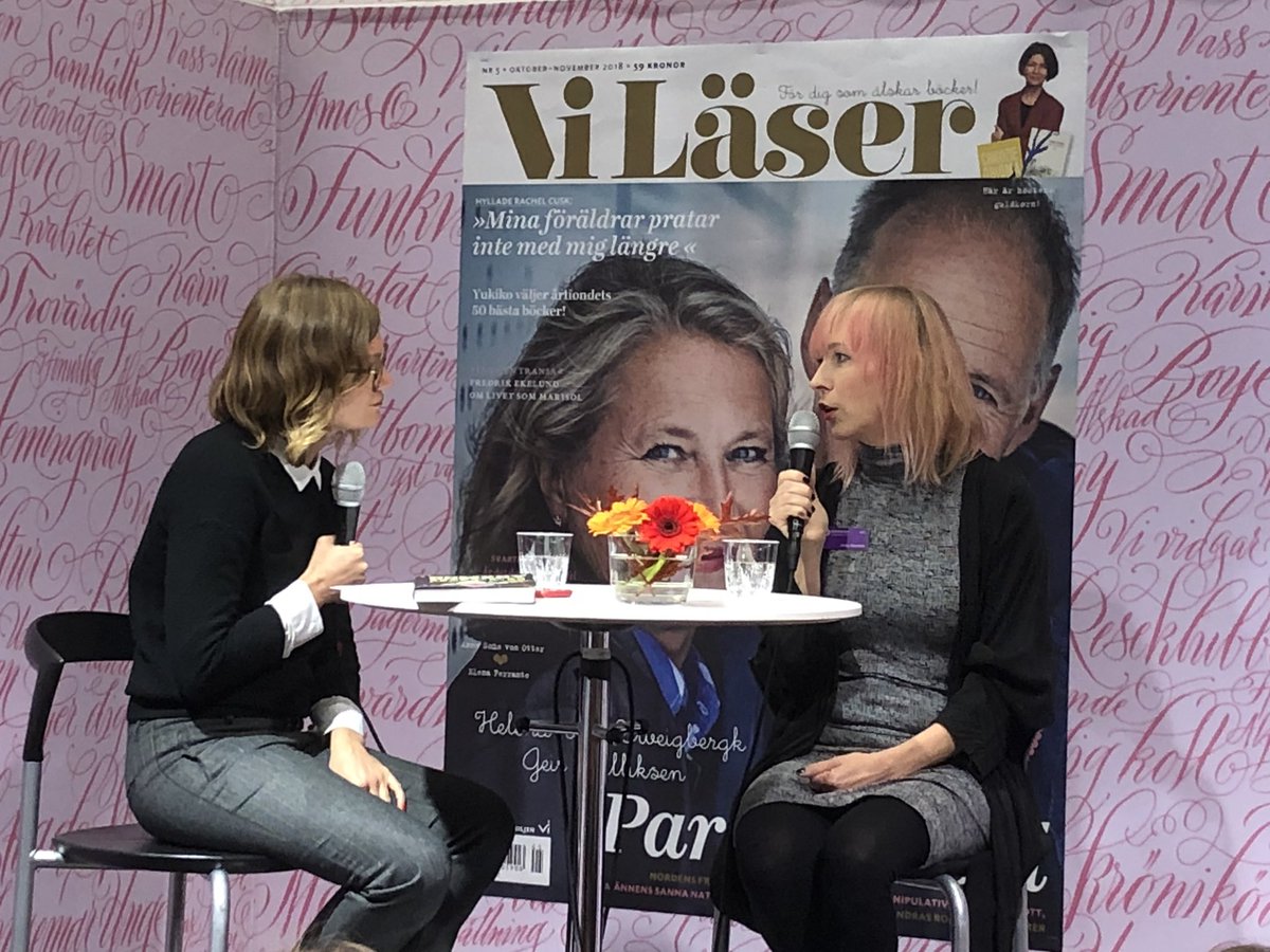 Nu berättar <a href="/Jenny/">Jenny</a> Jägerfeld för <a href="/JosefinOlevik/">Josefin Olevik</a> om hur hennes yrken som psykolog och författare befruktar varann. Och om gråt som kan vara förlösande och skrattets funktion.
”Med skrattet öppnar man en port till hjärtat så kan man bli berörd. Så ville jag skriva.” #bokmässan