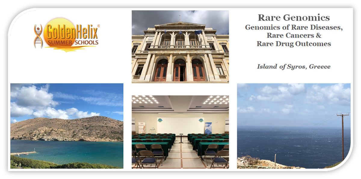 TheGoldenHelix's tweet photo. The Golden Helix Summer School meeting at Syros Island despite the bad weather conditions is on and welcomes the participants to a memorable visit! 
#genomics #rarediseases #Genomic_Medicine #Informatics #Public_Health 
#Drug_Design #Rare_Diseases #Cancer #Pharmacogenomics https://t.co/jyYJTYj6Cz