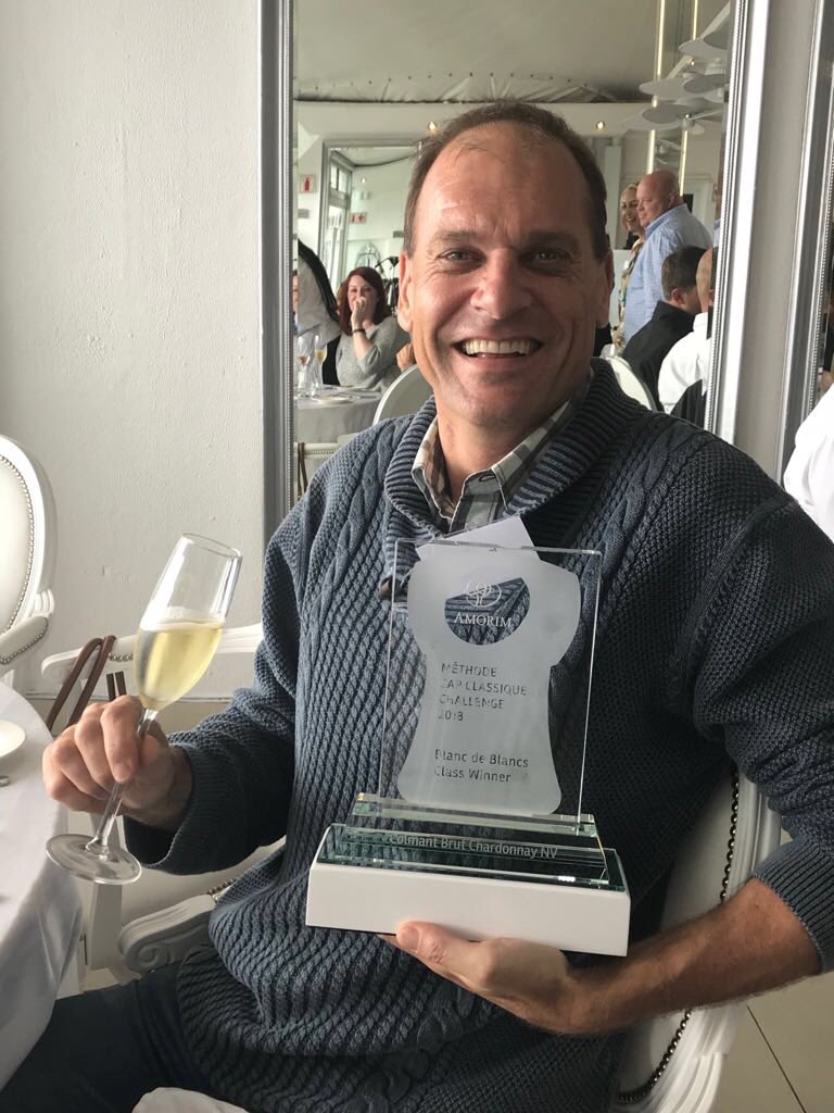 Congratulations @ColmantWine winning top Blanc de Blancs for your Chardonnay Brut NV #amorimMCC2018