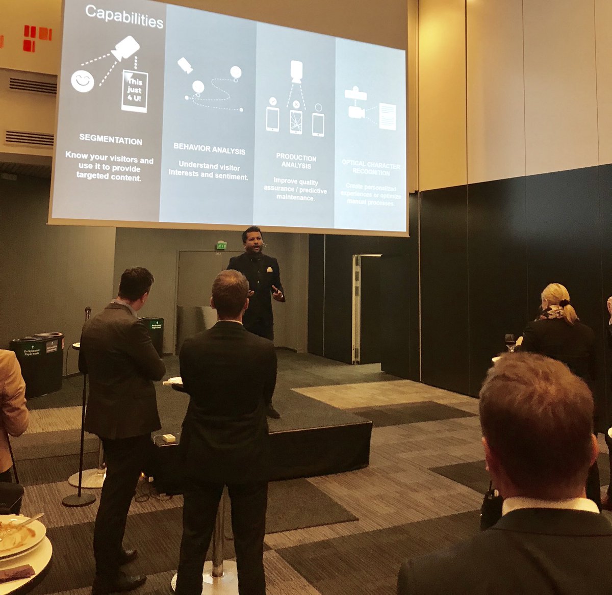 CGI_FI's tweet photo. Tänään kuultiin #NBForum18 VIP lounaalla @RizHaque_ ’n toimesta #videoanalytiikka’sta ja miten se auttoi #ruisrock’ia kehittymään suomen onnellisimmaksi festariksi. Mutta VA taipuu moneen muuhunkin. Heitä kommentteihin ajatuksesi! #analytiikka #koneäly #CGInext https://t.co/HGZjPwx4wM