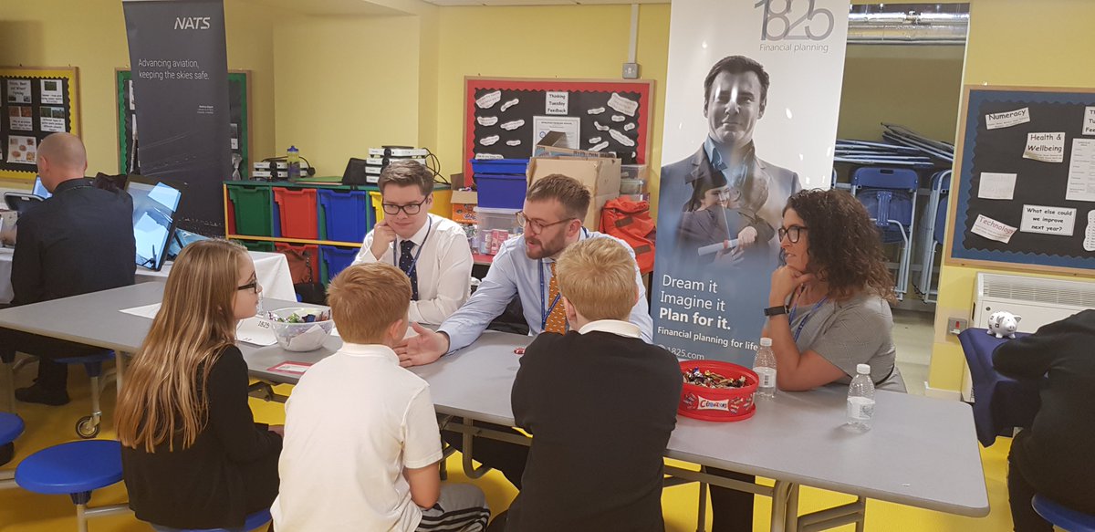 DYWAyrshire's tweet photo. This morning we had our first primary career event of this school year at Hurlford Primary. Pupils in P6 and P7 were treated to a morning of networking with @ksgphotography @1825 @Scotambservice @NATS @RBS @STEMAmbassadors @SRUC @Galbraith_Ayr @AyrshireColl Elvinside Florist https://t.co/FxriA4jNUQ