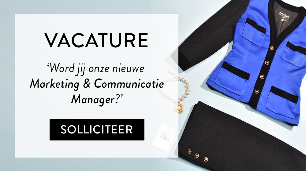 Schud jij de ene marketingcampagne na de andere uit de mouw, beheers je de Nederlandse taal uitstekend en heb je an eye for fashion? Dan zoeken wij jou! #vacature #duurzaamheid #fashion #marketing #communicatie #manager
bit.ly/2R4adeE