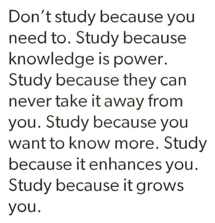 BucSAAS's tweet photo. Knowledge is power. Be the most powerful individual you can be! #SAS #CSUBucs #PracticeHardStudyHarder https://t.co/woGHsR1nVI