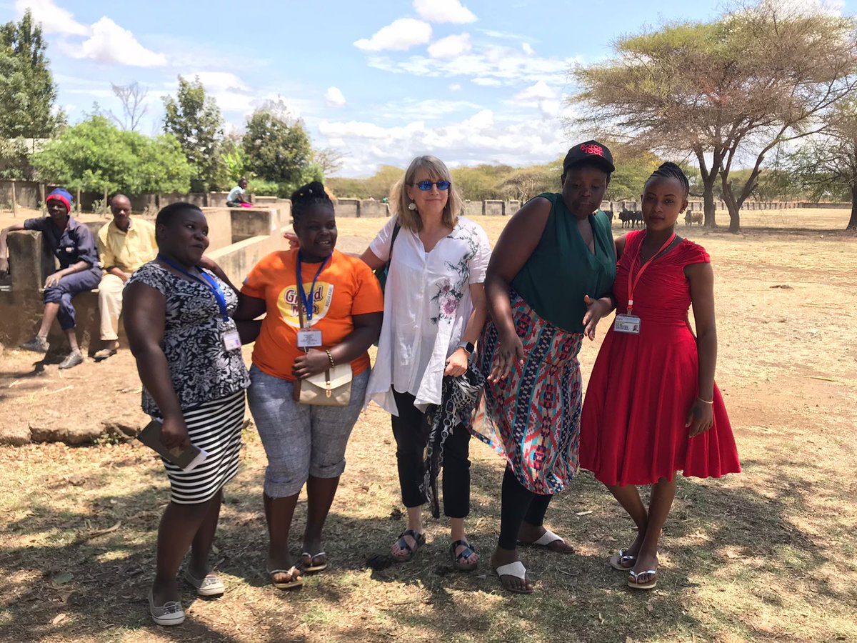 TAWREF_official's tweet photo. This week we are thrilled to have hosted, Kim West, the New Chief Executive Officer of African Initiatives. Kim accompanied TAWREF staff and Community Peer Educators to conduct fieldwork in our target areas in Hai District. https://t.co/Y03RdWS5wI https://t.co/cCu3O1IJxe