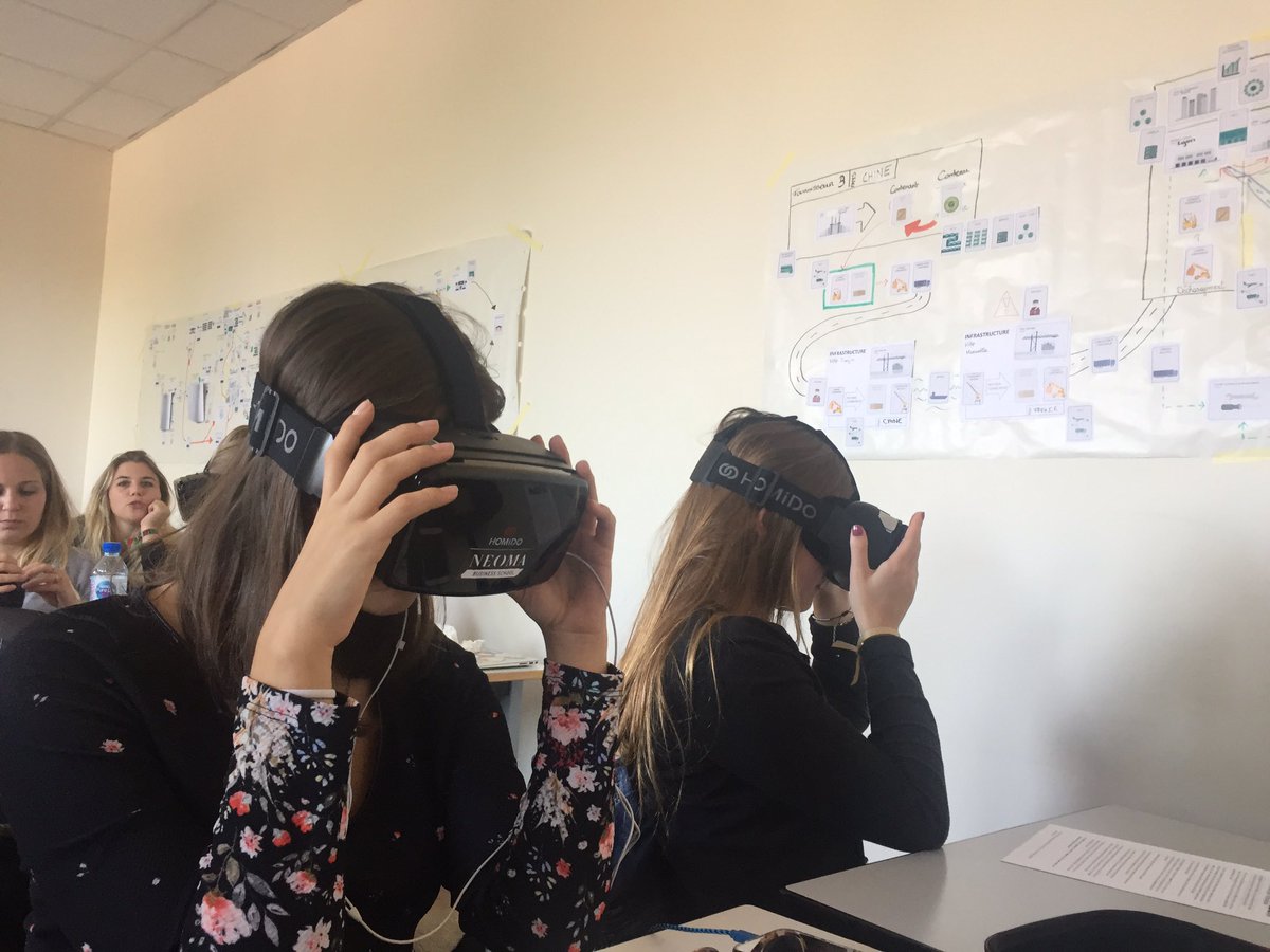AurelienRouquet's tweet photo. Étude cas en #vr de @NEOMAbs sur @leclercdrive : c’est parti avec les TEMA dans mon cours de logistique ! #experientiel
@AlainGoudey @Temassue @delphmanceau @Leclerc_MEL @Benoit_Anger @AIRL_SCM @jphdenis https://t.co/TNEUWkYkEx