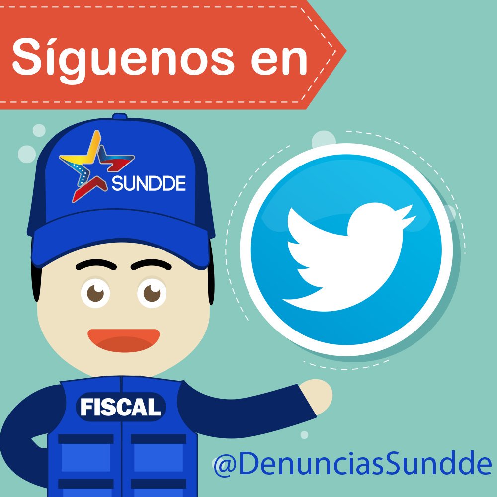 sundde_ve's tweet photo. Para denunciar la Usura, el Boicot y el Acaparamiento, ponemos a tu disposición la cuenta #Twitter @DenunciasSundde @NicolasMaduro https://t.co/N8bJP2eAVE