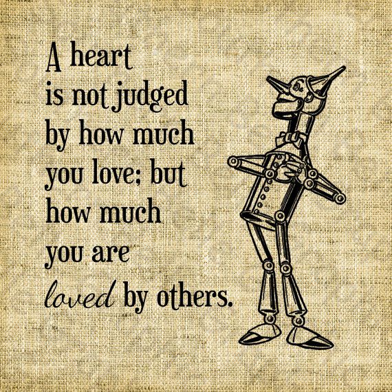 soartothetop's tweet photo. Take it from the tin man, life without a loving heart is cold and lonely. Only a heart filled with love and joy can benefit one and all. 

RT @Dilliotto

#lovingkindness
 
https://t.co/YThshQtMXx