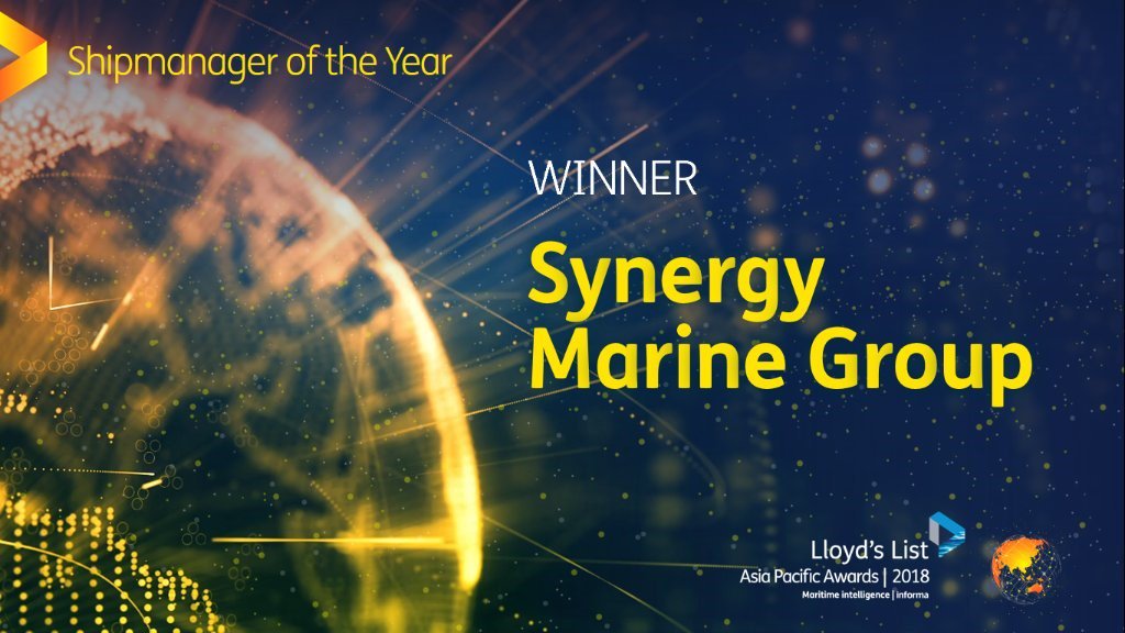 We are happy that we won the 'Shipmanager of the Year' award at the Llyod’s List Asia Pacific Awards 2018. Congratulations to our 7500 Synergy colleagues around the world!
#IsteerSynergy #LLAwards #ShipmanageroftheYear @Capt_Unni