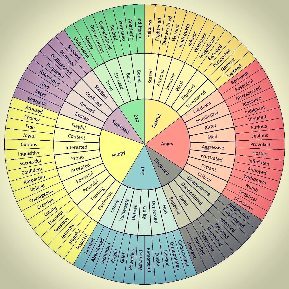TryEnglishApp's tweet photo. Boost your English vocabulary with this excellent 'Wheel of Feelings' 👩‍🏫

#synonyms #learnenglishwithus 
#creativelearning #funandlearn #eslcoin #tryenglish #blockchain #ESL #LearnEnglish #learnonthego https://t.co/38PMeNyXki