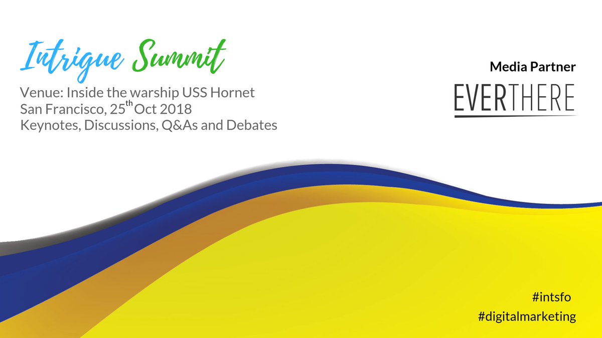 salesgasm's tweet photo. Less than a month left and we are super-excited to come back to San Francisco with @EverThereHQ as our Media Partner. The 2nd edition is being organized on 25th Oct inside USS Hornet. Grab the opportunity now https://t.co/FVMQ6640t1 #intsfo #digitalmarketing https://t.co/N47FDog6Nf