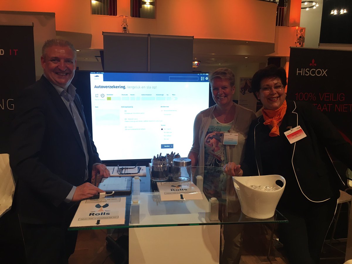 laurensschoon's tweet photo. Vandaag de presentatie van de nieuwe Rolls app. Hij wordt goed ontvangen, drukte op de stand bij #vkg https://t.co/MNpROtvOr1