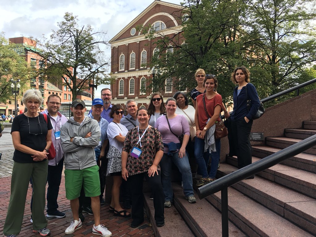 lisajmpierce's tweet image. Freedom Trail walkers yesterday in Boston #SPCAdvance Thanks @SPCspotlight for a great tour. Photographer and tour guide: Gitta