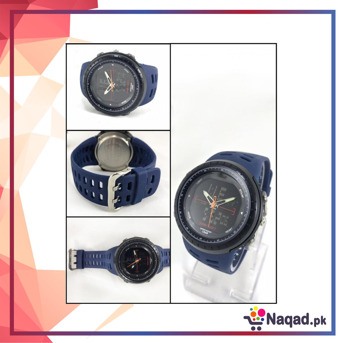 naqadPK's tweet photo. Buy Sport Watch for Men
Stylish Look | Excellent Quality
For Order Inbox or Whatsapp at 0321-18-18-381
#Menwatch #Sportswatchformen #OriginalwatchesinPakistan #WatchpriceinPakistan #Casualwatches #Wristwatchformen #Stylishwatches #Bestsportswatches https://t.co/wvU9K4teep