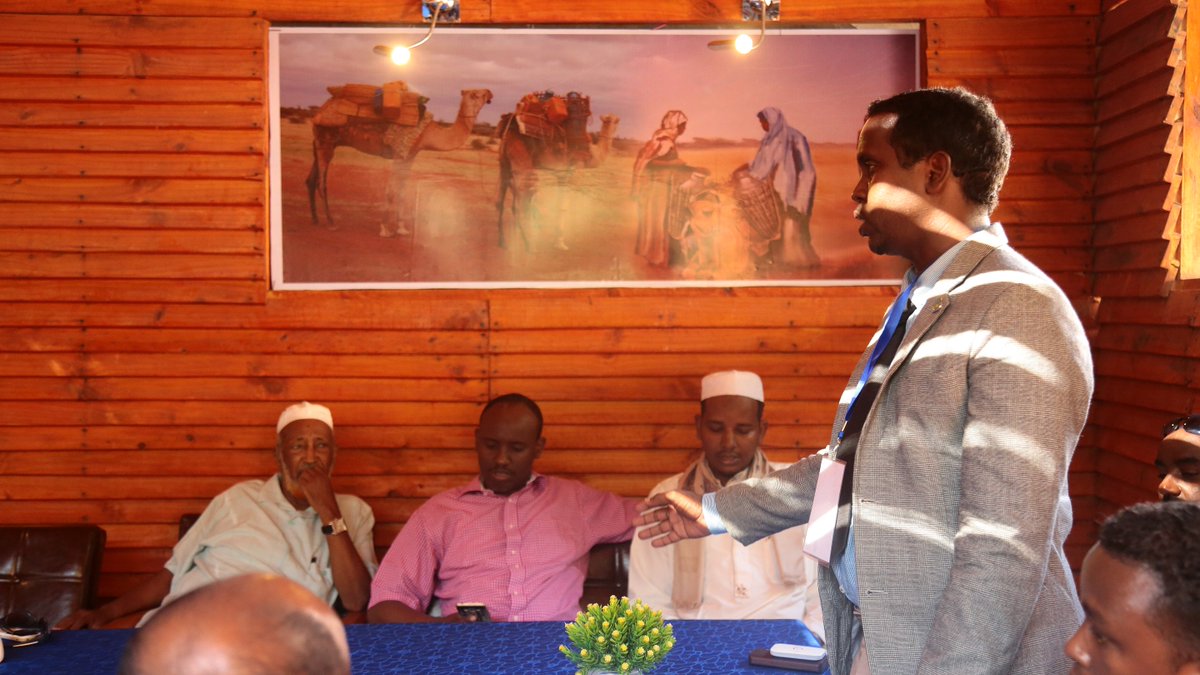 Director of SIMAD Library Ustad Mohamud Mohamed Siyad has welcomed the human books and the participants at second Human library Session. 
#SUHumanLibrary2018