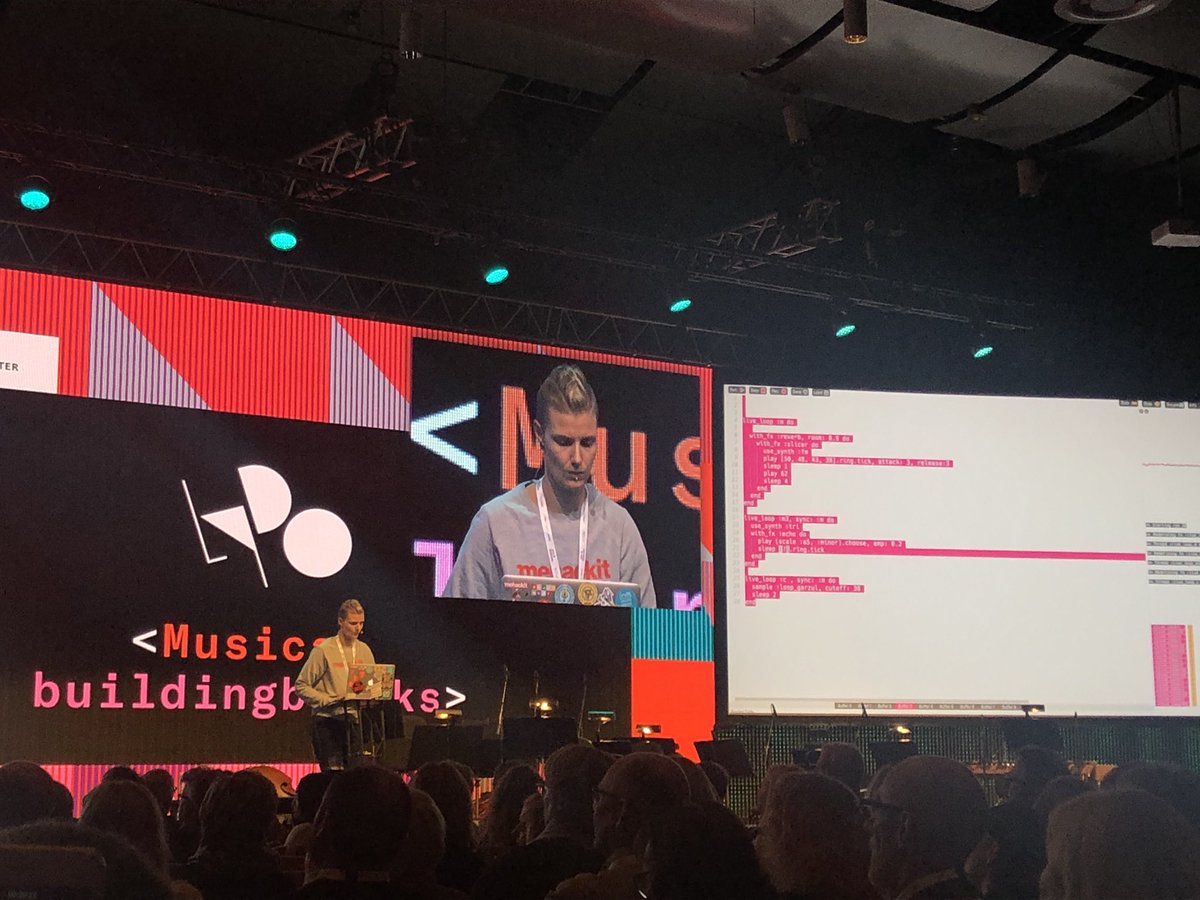 Coding and music #NordicEdge2018 #knowhow