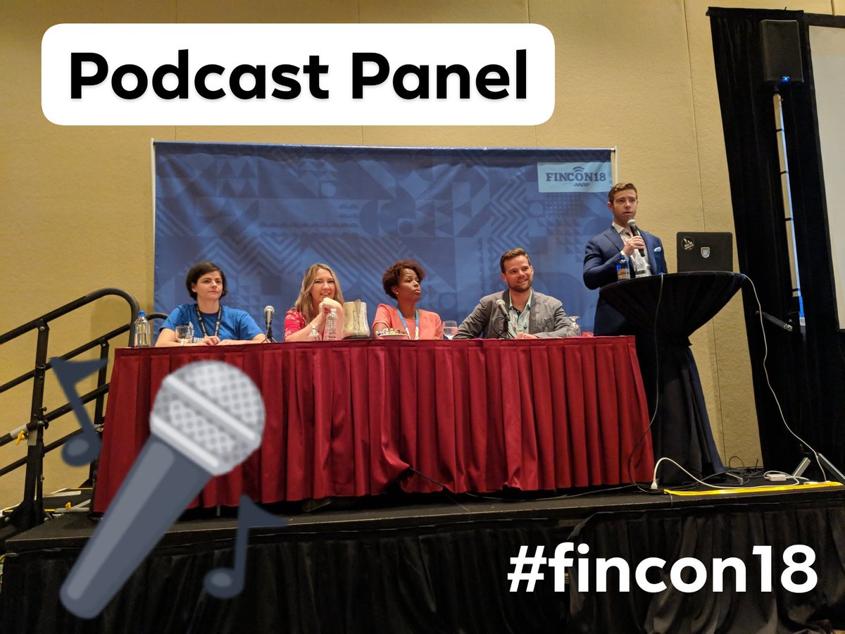 tomandariana's tweet photo. Awesome panel on podcast growth with @AndyHillMKM @JourneyToLaunch https://t.co/0BSn8KxhQZ