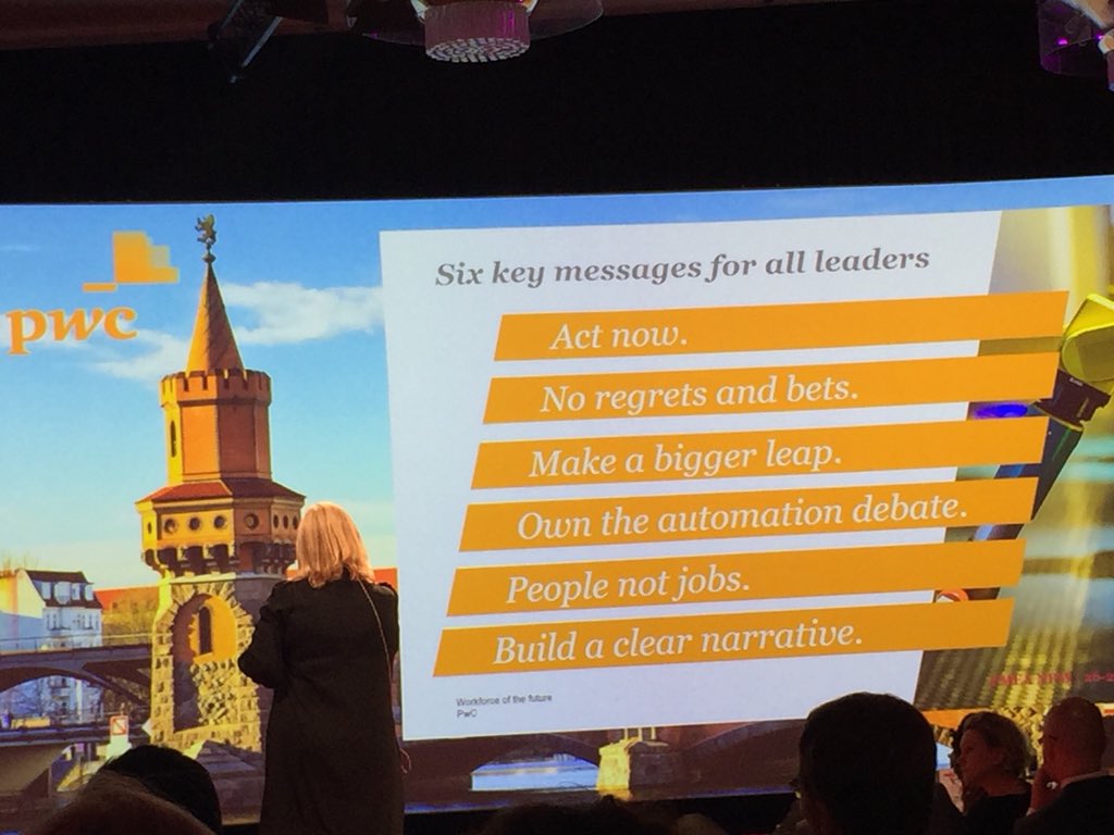 stefanfruehauf's tweet photo. Great Message from @carolstubbings about the future of work. Also a call to action to our new EMEA Partners and all leaders of today. #NPM2018 https://t.co/Hbu1LSmWpk