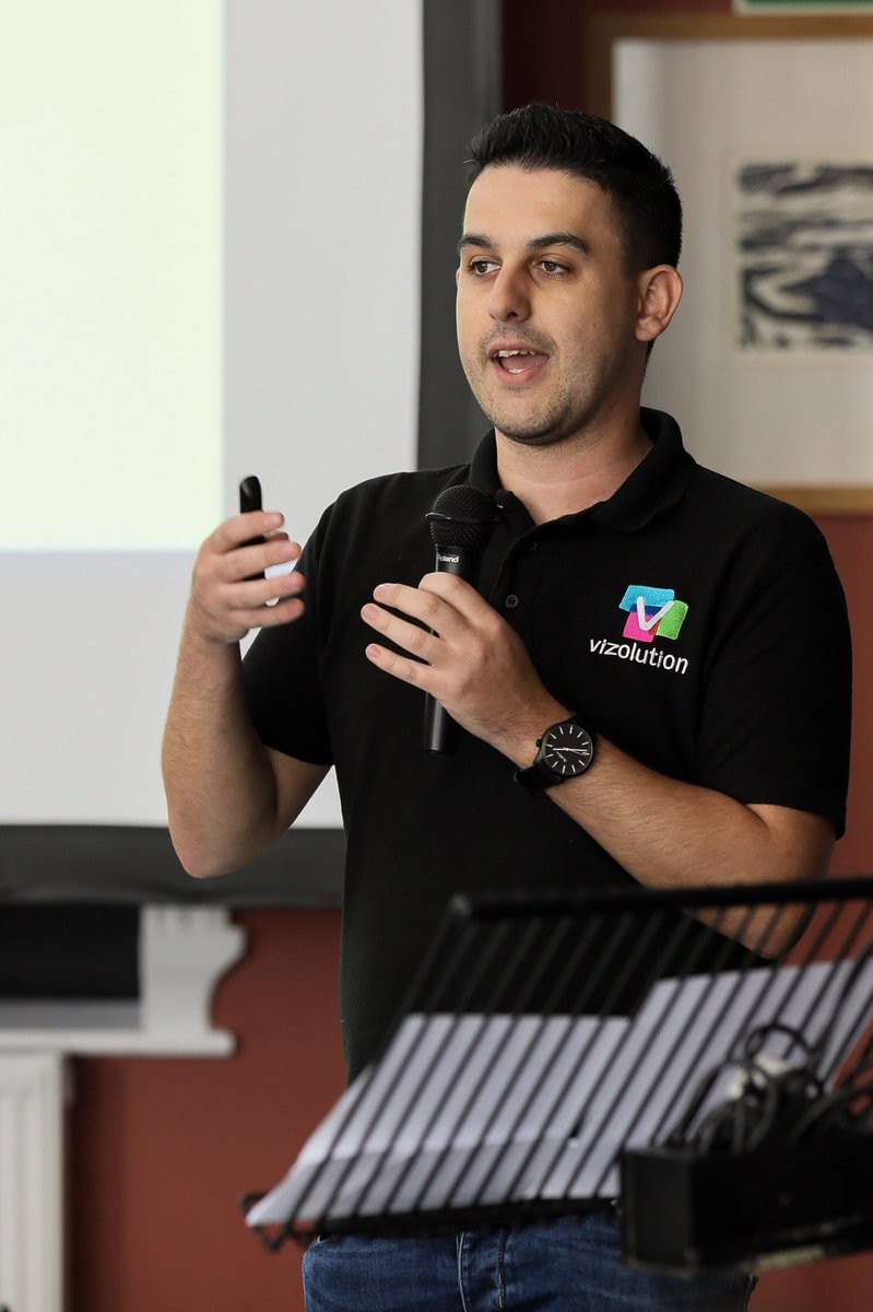 UWTSD's tweet photo. πGreat to hear Nathan Dickensen talking to students @DTCSwansea .Nathan is one of our BSc Computing Information Systems Graduates, who is now a Technical lead at #Vizolution #Alumni #industrytalks #industrypartners #employability #lifeskills @UWTSDComputing @Vizolution #proud https://t.co/g9rU2DQtqn