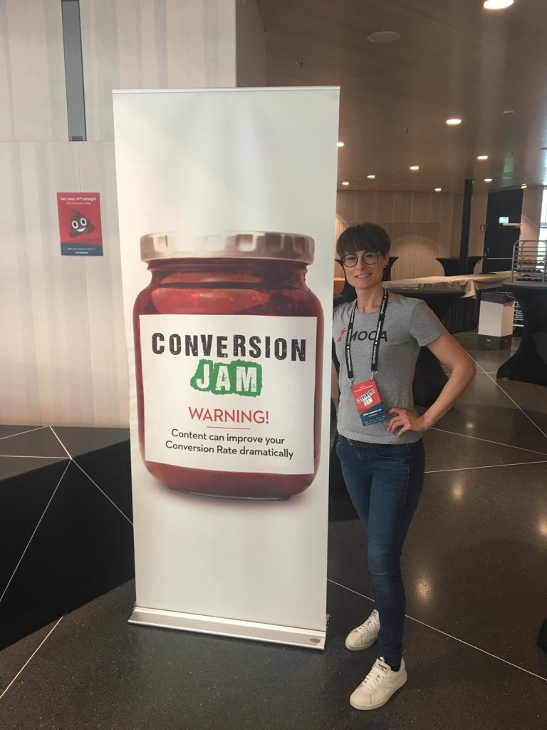 Un'altra parte di noi è a Stoccolma! 🇸🇪️ 
Ecco Isotta, all'evento CRO! 
#CJAM18