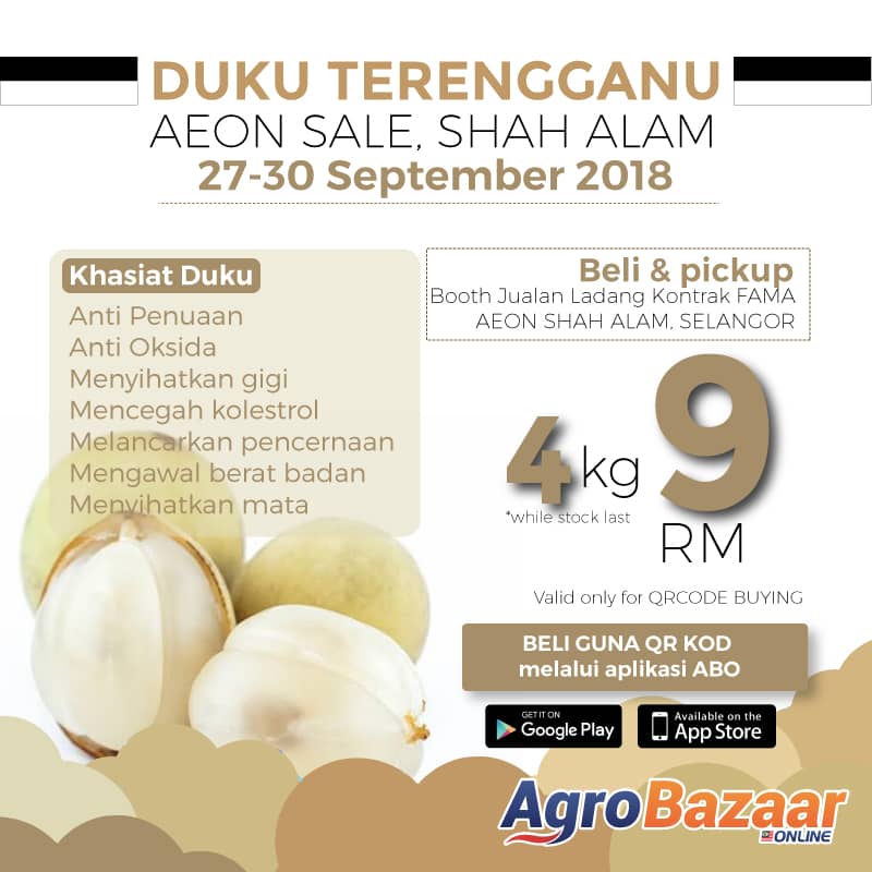Melaka_abo's tweet photo. 🔔🔔Duku Terengganu in da house 🍯🍯

🤗🤗harga berbaloi.. rasa tidak mengecewakan..kualiti terbaik.. dan yang paling penting harga ISTIMEWA hanya di Agrobazaar Online.. 💣💣
#AgrobazaarOnline
#famadihatirakyat
@mustahapa @farilmushawwir https://t.co/KzEUeEX8z7