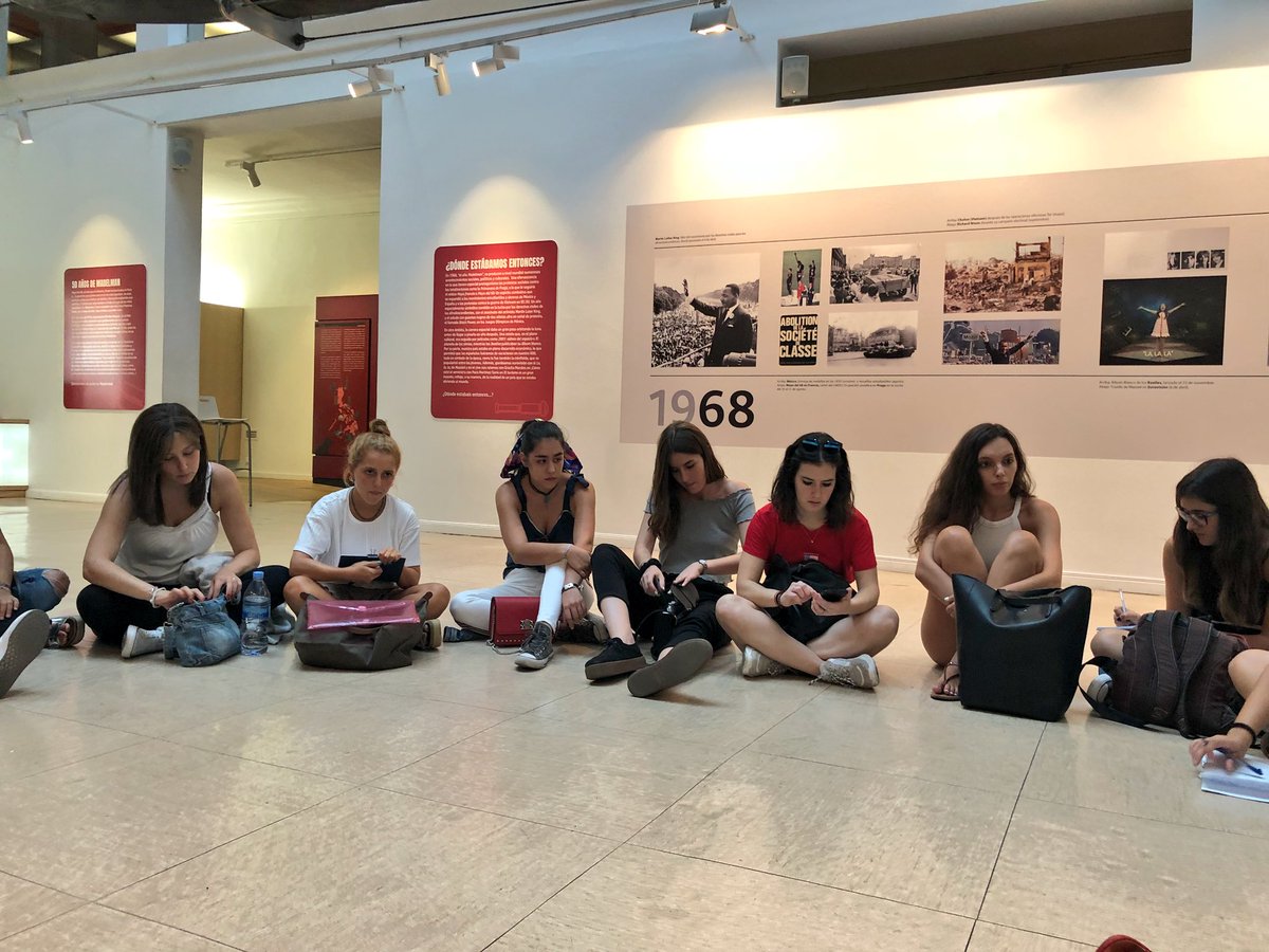 jlparejo's tweet photo. (2) Luego ha tocado visitar el Museo Nacional de Antropología de Madrid para ver la exposición de “50 años de Madelman” y escuchar la ponencia sobre pedagogía museística para niños. #gracias @medialabceaex @UVa_es @EduUva_Segovia https://t.co/lDUqo20snZ