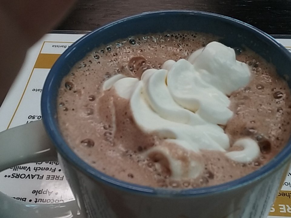 Hot chocolate weather