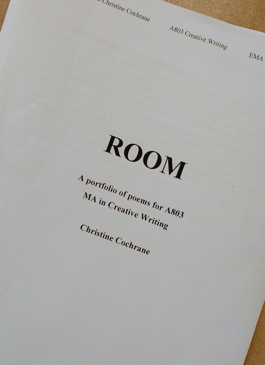 Christine Cochrane (@cochrane_c) on Twitter photo And it's gone! 2 years of exploring poetry for #MACreativewriting with OU tutors Chris Powici and <a href="/hollawaynesmith/">Wayne Holloway-Smith</a> - job done! And it's gone! 2 years of exploring poetry for #MACreativewriting with OU tutors Chris Powici and <a href="/hollawaynesmith/">Wayne Holloway-Smith</a> - job done!
