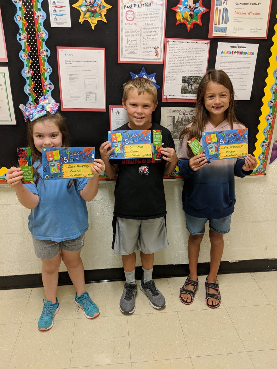 Kindness is our vibe! Glenwood Shining Stars!