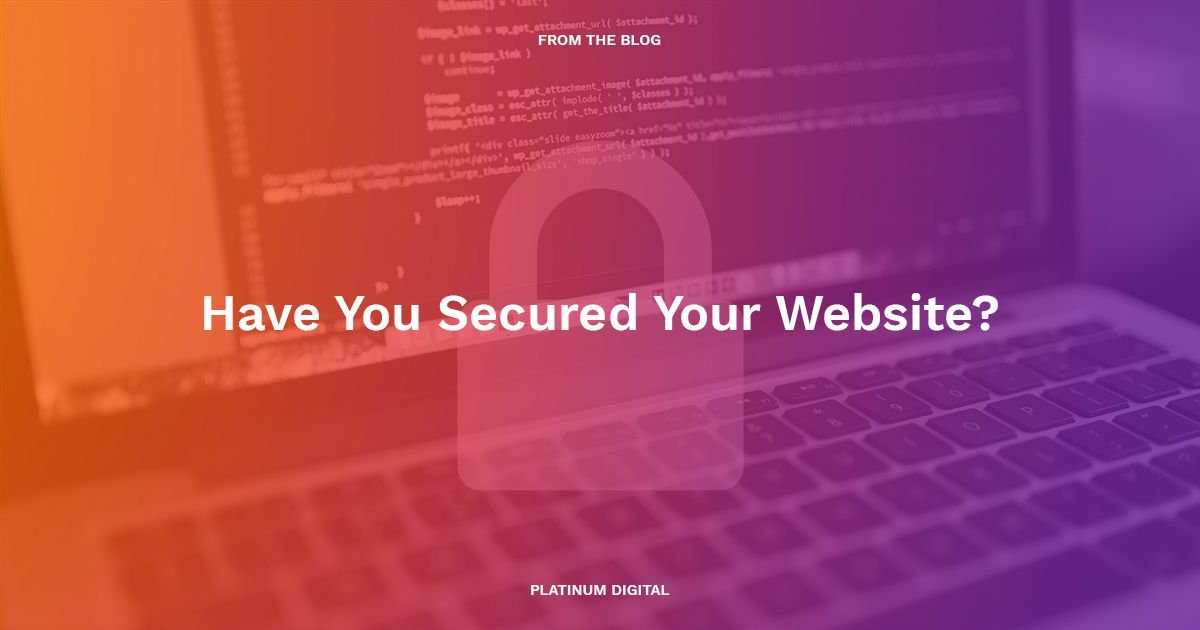 platinumdig1tal's tweet photo. Is your website running on WordPress? Have you ever thought about how secure your password is and the implications an insecure password can have on your WordPress website?

Read our full post on password security here: https://t.co/RjbpamaY9U

#website #wordpress #security https://t.co/tJRCgvSoil