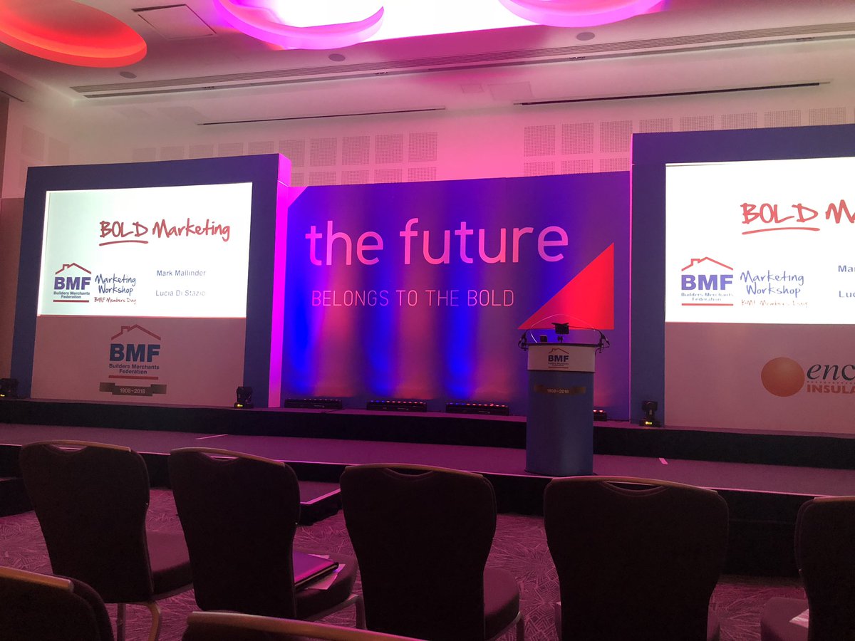 Looking forward to an afternoon of workshops at the <a href="/bmf_merchants/">BMF</a> members day @MRAMarketing @ehsmith #bmfmembersday