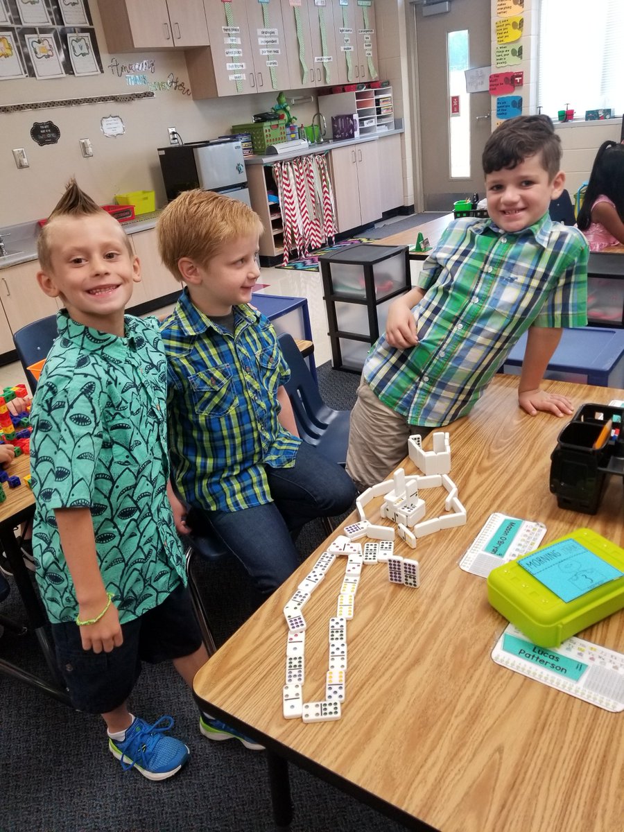 EllenWoodside's tweet photo. Mrs. Copeland's class loves morning tubs! Along with promoting collaborative learning and building, the students are having so much fun! These are just a few different things the teams built together. #ewewearefamily #eweeducatingwinners https://t.co/nCdmBMH6cf