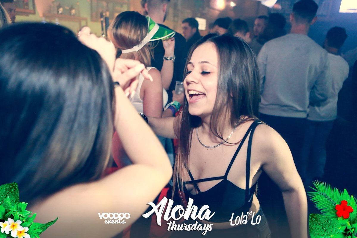 AlohaThursdays's tweet photo. Get your dance on tonight at @LolaLoMCR ... It’s nearly Friday 💃🏼🕺🏽

Get £1 entry via 07974224247 📲 https://t.co/dLJF5oKZOw