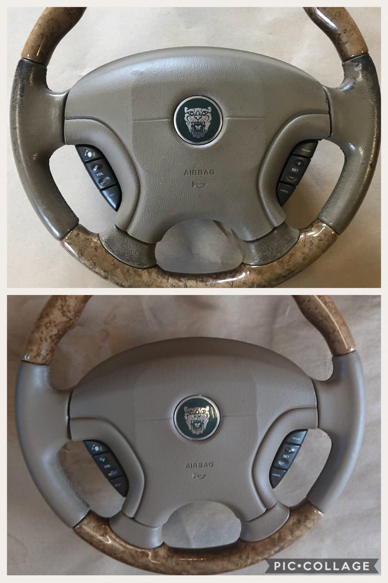 ColourlockUK_US's tweet photo. Great work done on this jaguar steering wheel for one our customer,you can try it yourself by using one of our steering wheel kit!
https://t.co/Mj2LE7LCTu https://t.co/cNHBihRb40