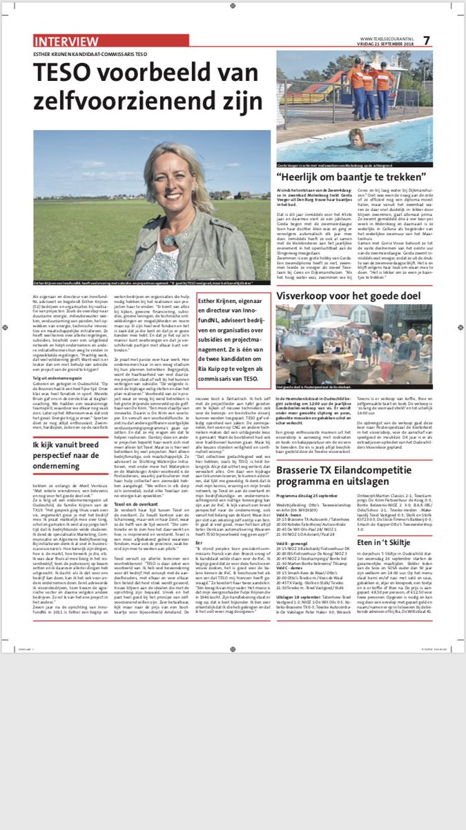 InnoFundNL's tweet photo. Verkiezing Commissaris TESO op 28.9.18 in de hangar op Texel AirPort. Bedankt voor uw stem👍 https://t.co/R2qHrA6v1X