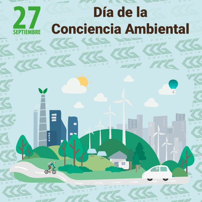 COCIGE's tweet photo. Día de la Conciencia Ambiental https://t.co/EUSnywxOKJ