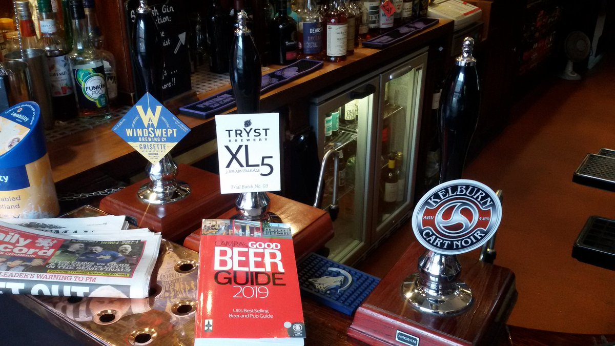 windsoredin's tweet photo. Pouring today @WindsweptBeers @trystbrewery1 @kelburnbrewery 
#goodbeerguide2019 #windsorsinit #longlivethelocal https://t.co/cS0rwmtY8n
