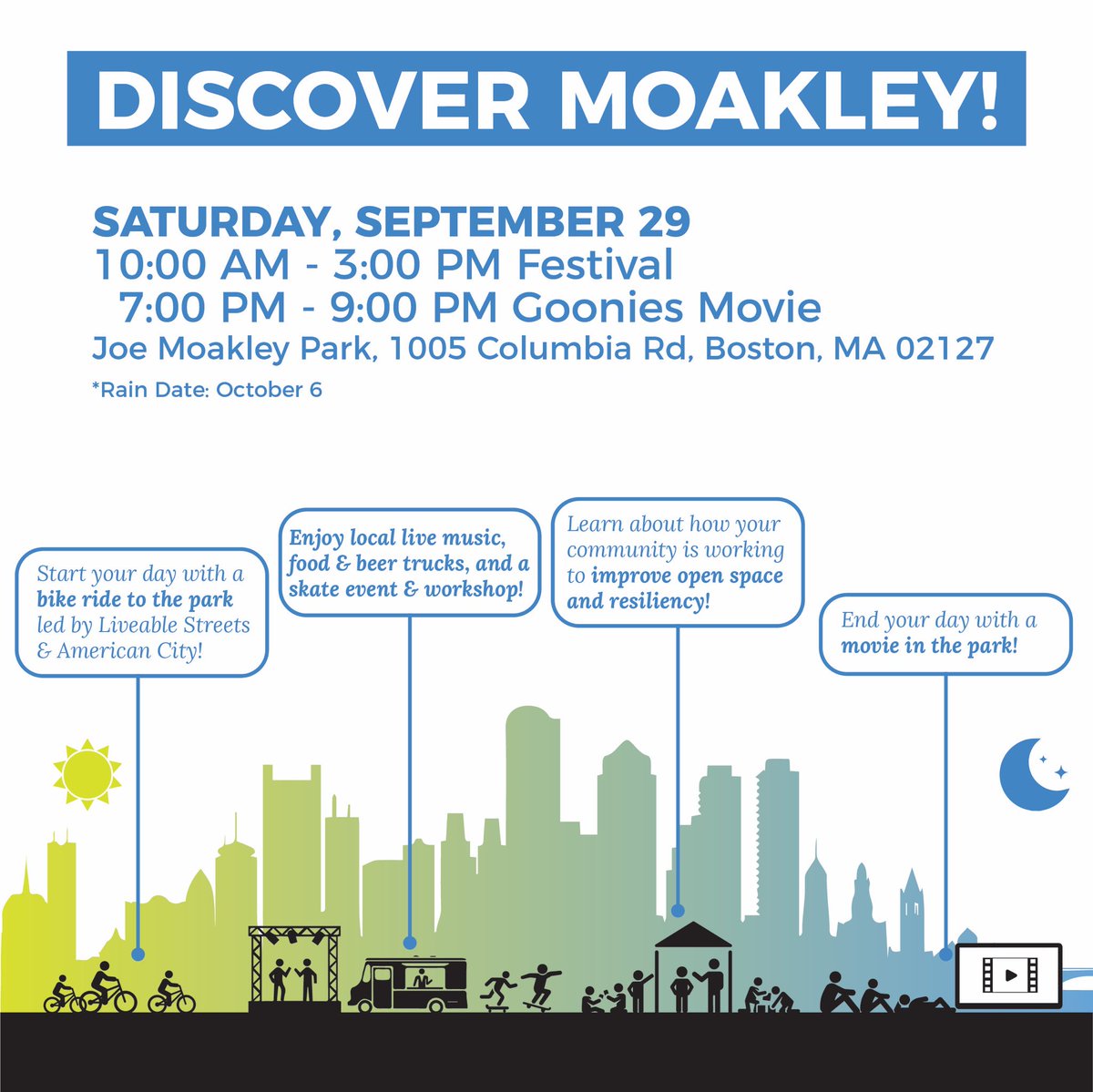 chrisreedstoss's tweet photo. come on out saturday! #boston #bostonians rediscover #moakleypark what it can be! full day of fun on saturday #park #landscape #bostonharbor @cityofboston @BarrFdn @bostonharbornow @bslaoffice #sport #play #resilience #climateadaptation #waterfrontpark #equity @BostonParksDept https://t.co/hR5FYRHfRV