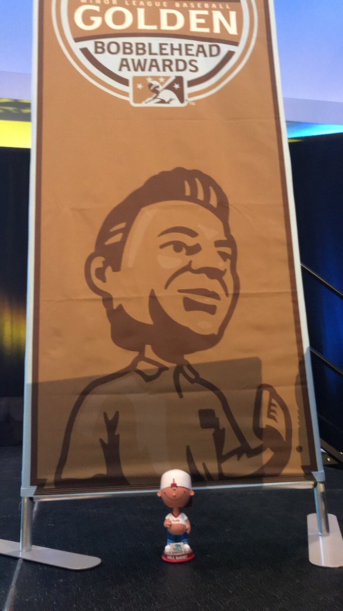 LansingLugnuts's tweet image. Today The GOAT goes for the @PromoSeminar Golden Bobblehead Award for the the Best Theme Night of the Year! Show your support #MiLBPS