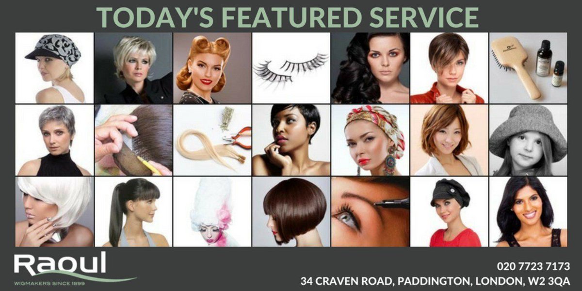 RAOULHAIR's tweet photo. Today's featured specialist service is our made to measure bespoke wigs, made in-house, from ethically sourced human hair, for both adults and children.
https://t.co/3fEVFTEyK2
#Paddington #W2 #Wigs https://t.co/MlWZ785nFo