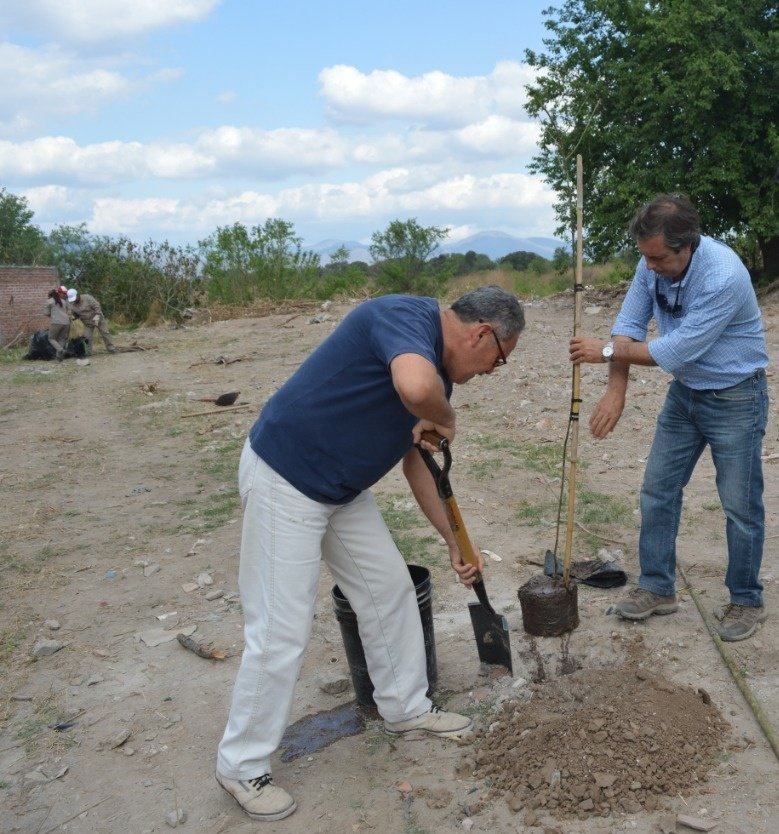 gastonggalindez's tweet photo. 👉Ayer ✔plantamos🌳🌳🌳 Lapachos Tarcos🌳 Tipas🌳 y Jaboneros🌳en total 20 Ejemplares🍃 #ArboladoUrbano #SeguimosPlatando #Arbol @MuniSalta @PrensaSalta @AmbienteMuni https://t.co/36KsdKNPcu