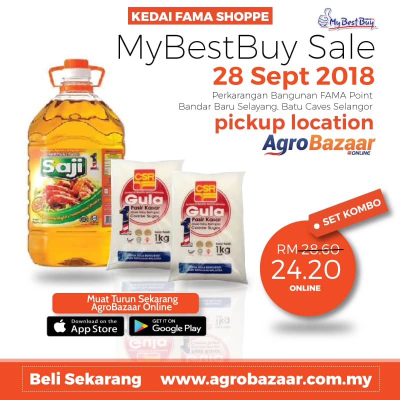 Melaka_abo's tweet photo. Ada lagiiii... 💣💣
🔔🔔sememangnya terbaik hanya di Agrobazaar Online 
😮😮bila??
📆28.10.2018(Jumaat)
😮😮dimana??
📍Perkarangan Bangunan FAMA Point, Bandar Baru Selayang. 
🤗🤗jangan sampai terlepas nanti melepas. @mustahapa @azhabdhamid @farilmushawwir @hassan_samudin https://t.co/7UamzkDZpP