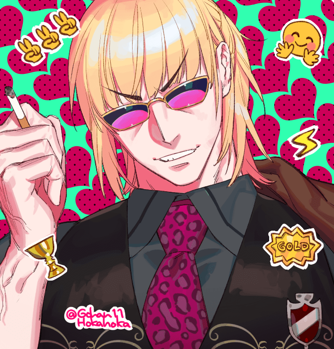 「顔描きたかっただけなんだけど異色のユニット爆誕みたいになっちゃった 」|皿のイラスト