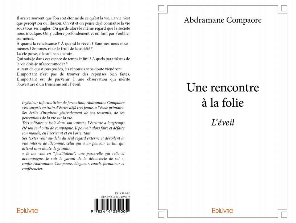 compaore's tweet photo. Extrait de mon livre "Une rencontre à la folie - l'éveil"

"  Remercions souvent le Seigneur d'être bien portant et présentable. La vie passe et conserve chaque acte et signe vécus. La vie est si dynamique et si complexe. Une vie se vit en plusieurs vies sous embraquées." https://t.co/4i75lCJubk