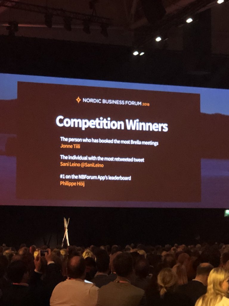 riinalaaksonen's tweet photo. HyvΓ€ @sanileino !!!! π₯π₯π₯ #NBForum2018 #mostretweets https://t.co/YP7AdnXzNh