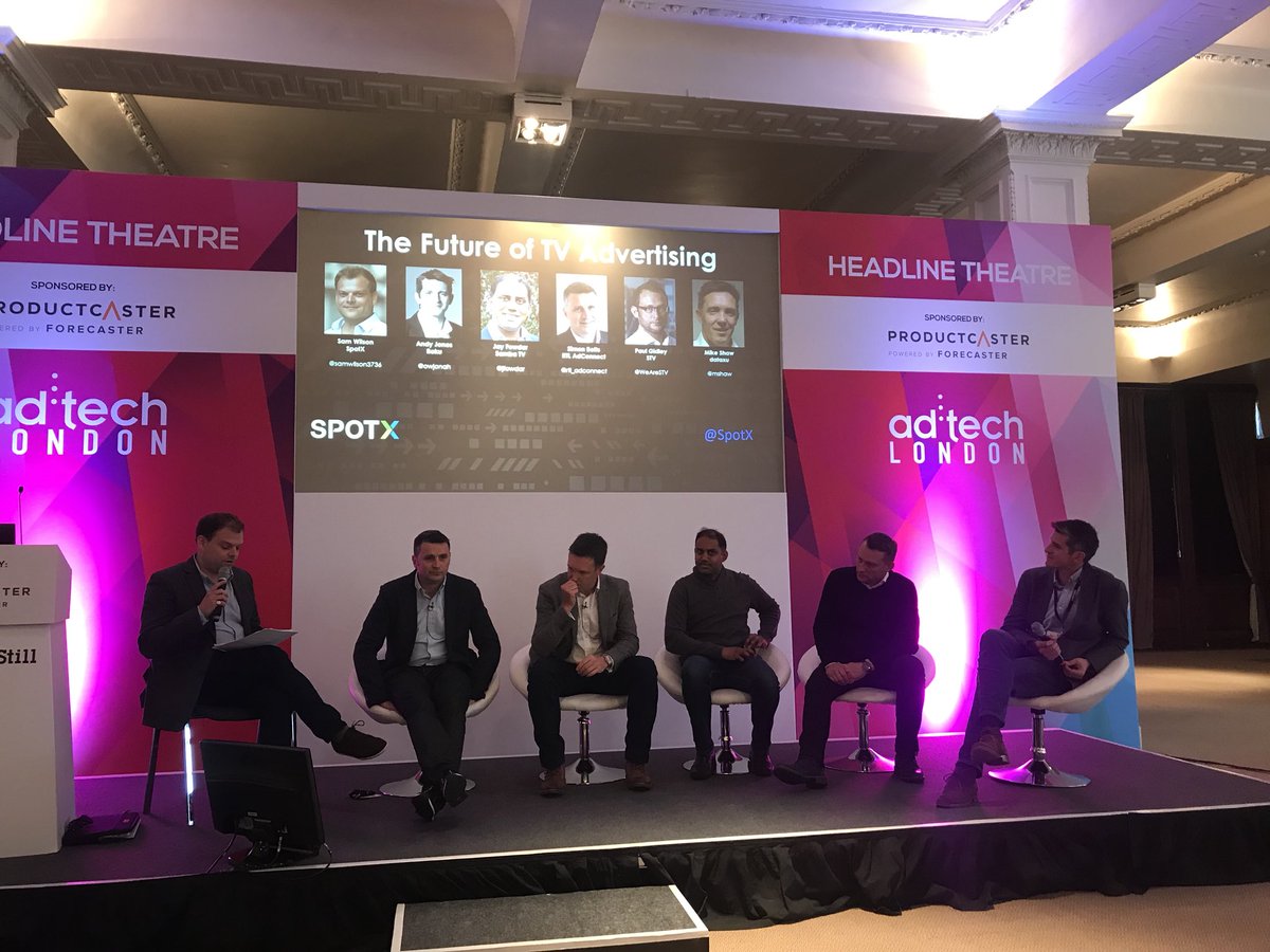 LSaving's tweet photo. .@SpotX is at @adtechLDN talking about the future of TV advertising and the rise of OTT advertising https://t.co/gGmHZqnzc0
